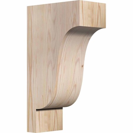 Ekena Millwork Newport Smooth Corbel, Douglas Fir, 5 1/2"W x 10"D x 18"H COR06X10X18NEW00SDF